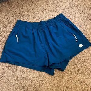 Vuori Blue Athletic Shorts